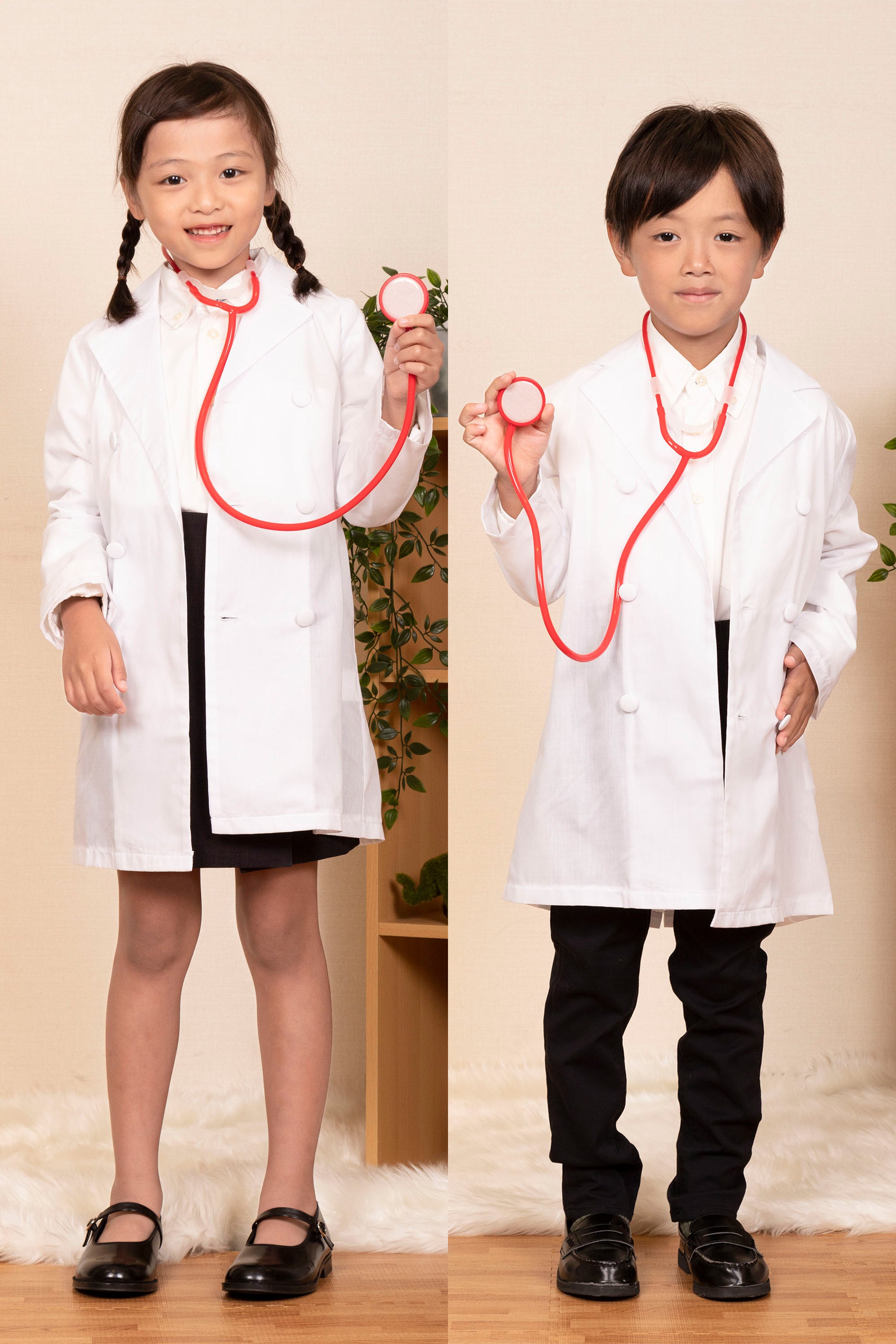 コスプレ キッズ こども 子供 医者 キッズジョブ お医者さん ユニセックス フリーサイズ【クリアストーン】 – clearstone(クリア ...