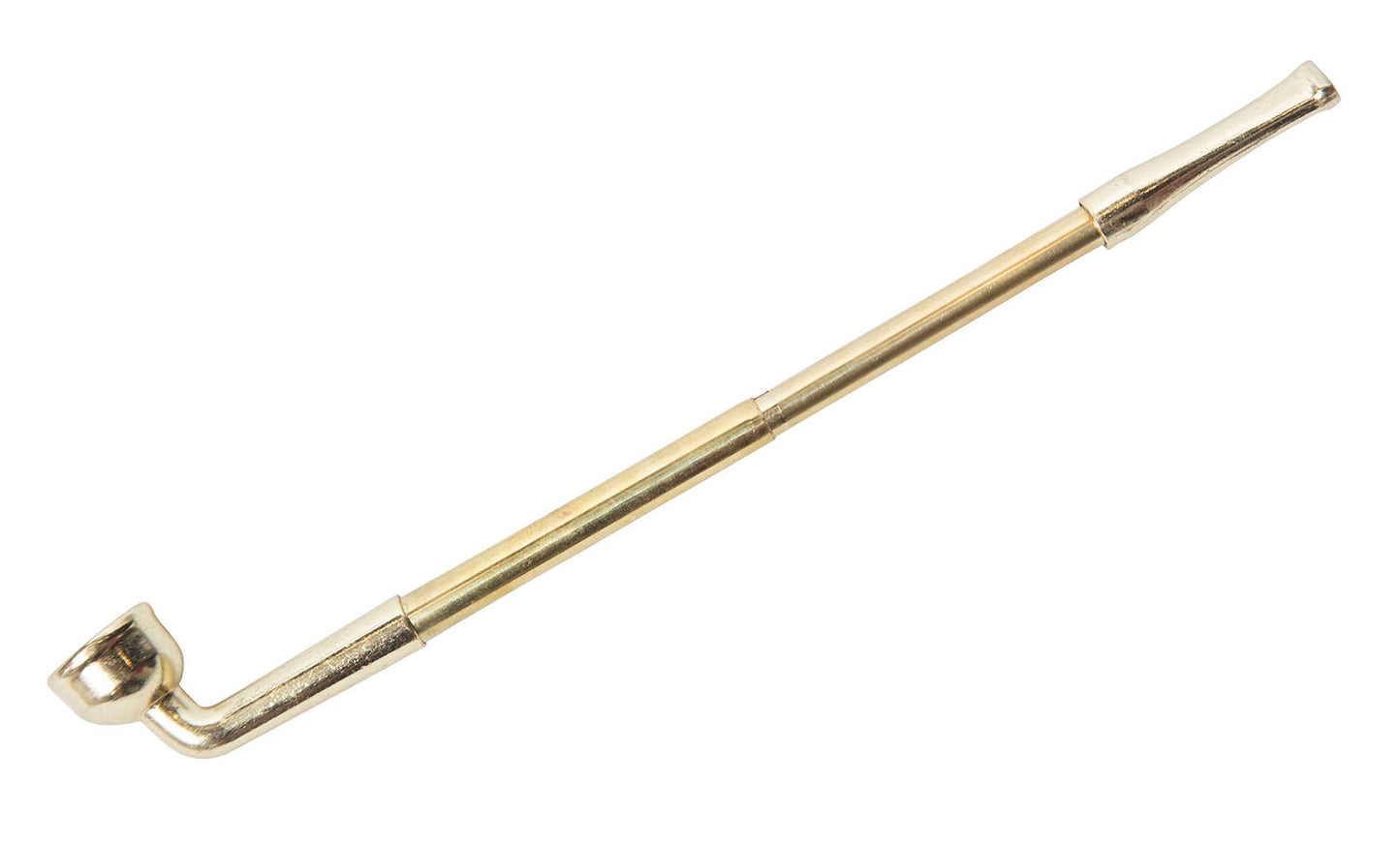 コスプレ小物 和風 ハロウィン 花鳥風月 キセル ゴールド【クリアストーン】