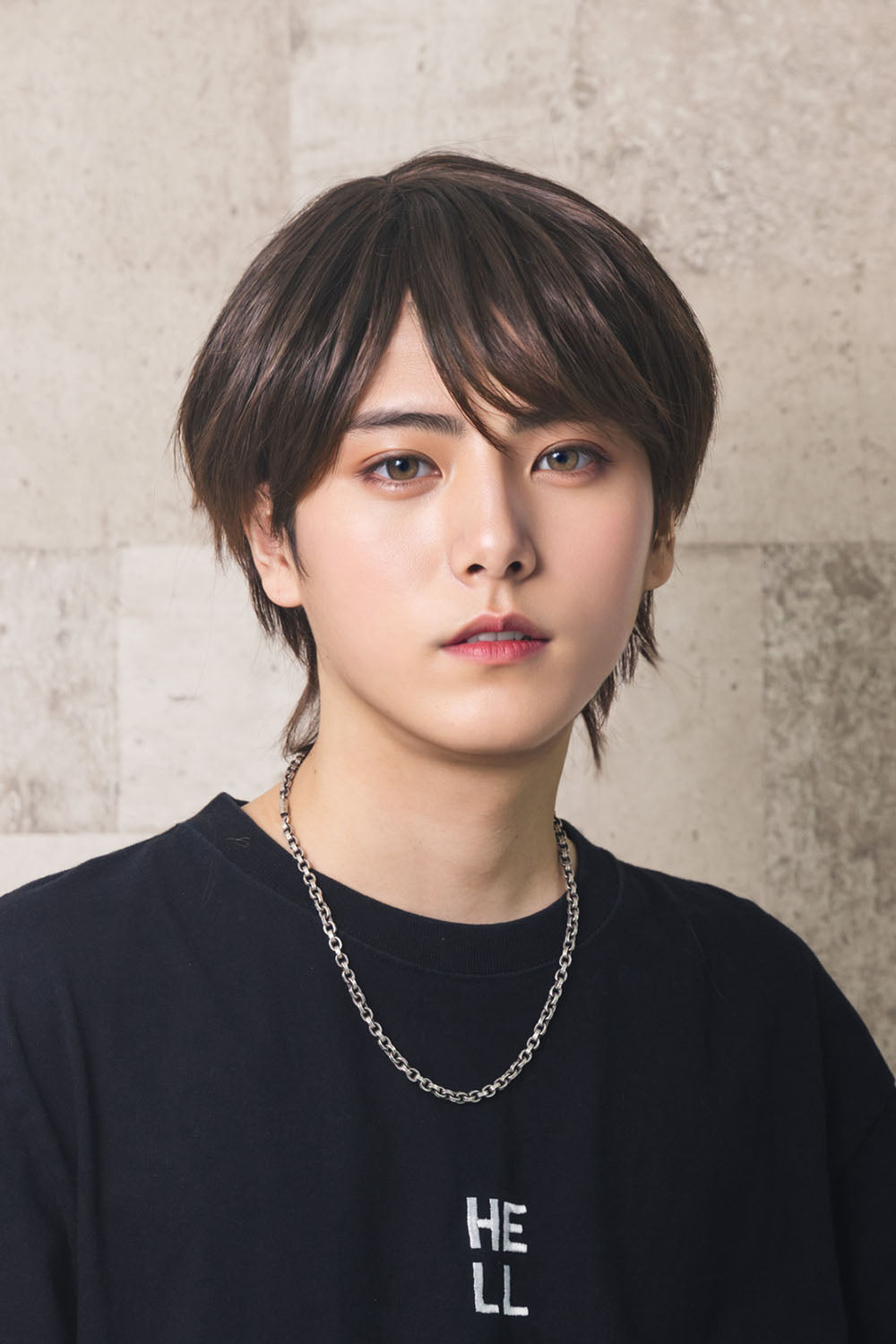 コスプレ小物 ウィッグ WIGGY RICH ベーシックショート メンズ ブラック/ダークブラウン【クリアストーン】