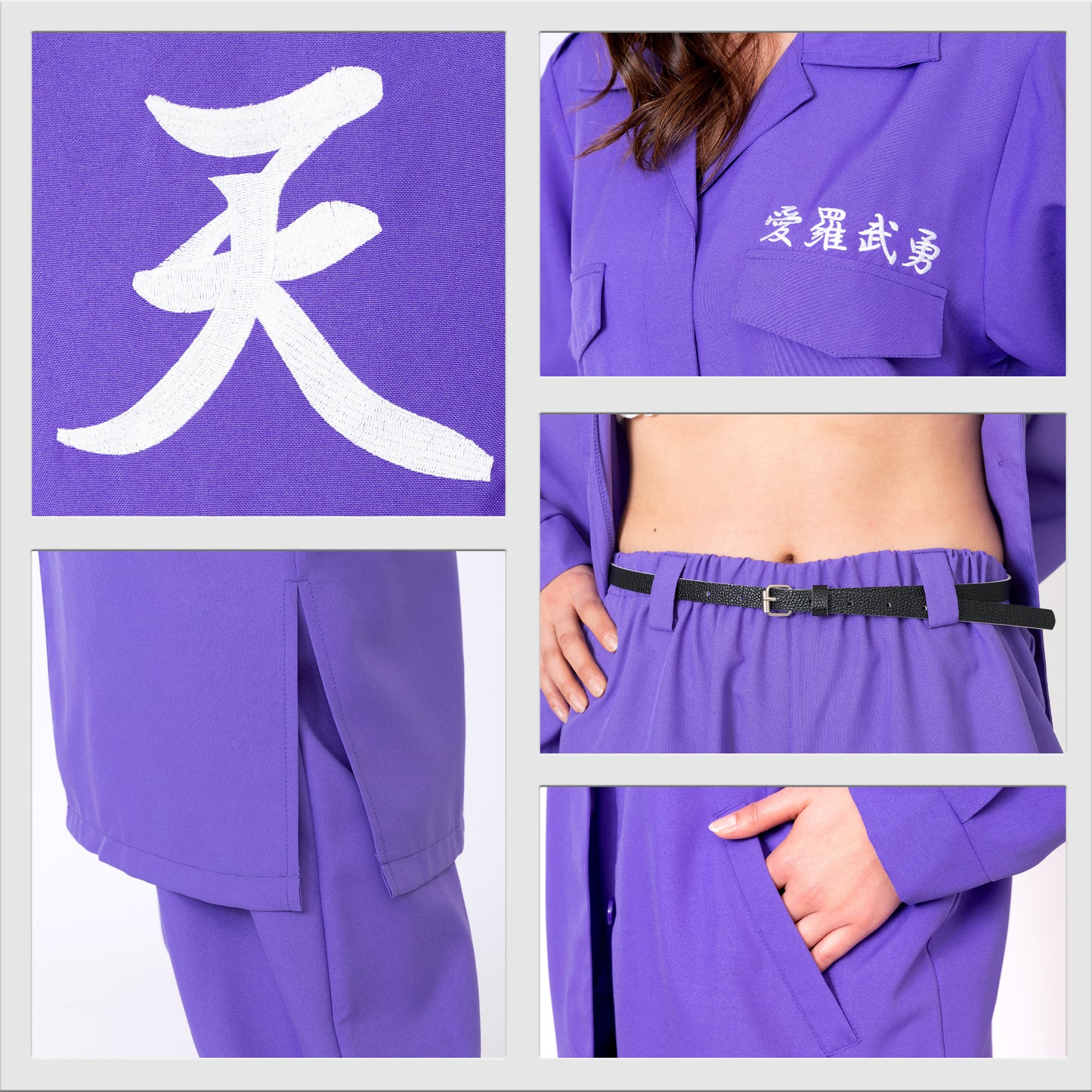 コスプレ 特攻服 レディース特攻服 天下無敵 レディース フリーサイズ ピンク【クリアストーン】