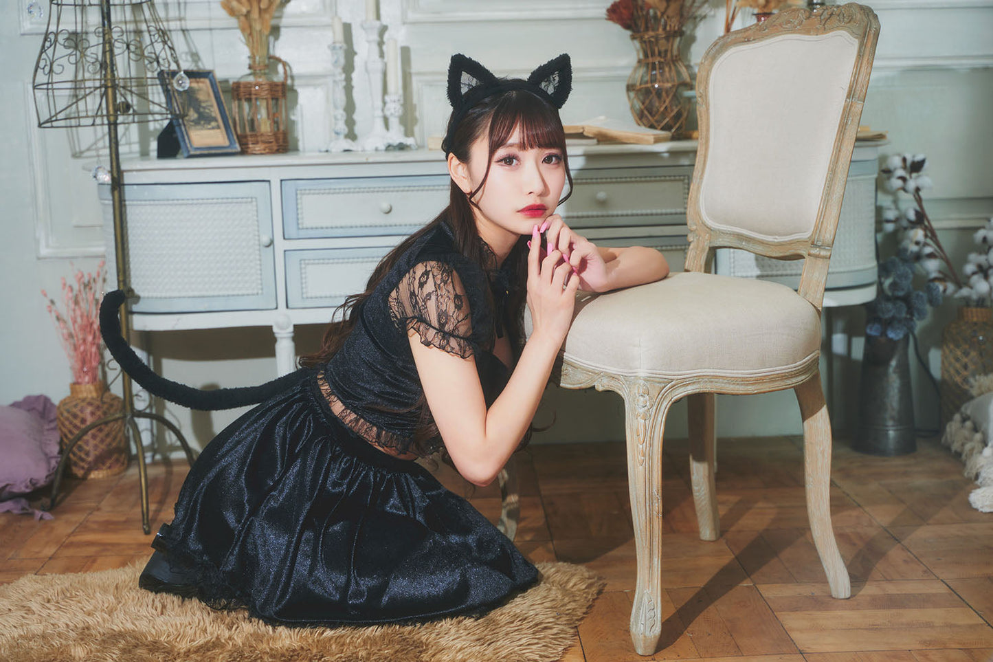 コスプレ ハロウィン GLOWHOLIC ガーリーキャット