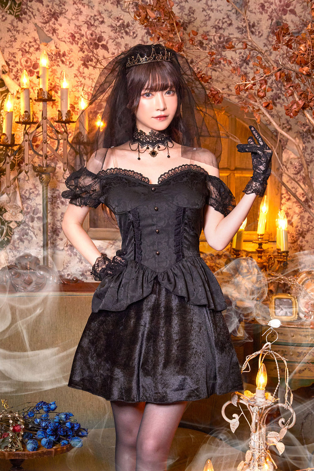 コスプレ 花嫁 ファンタジックヴィラン ブライド レディース