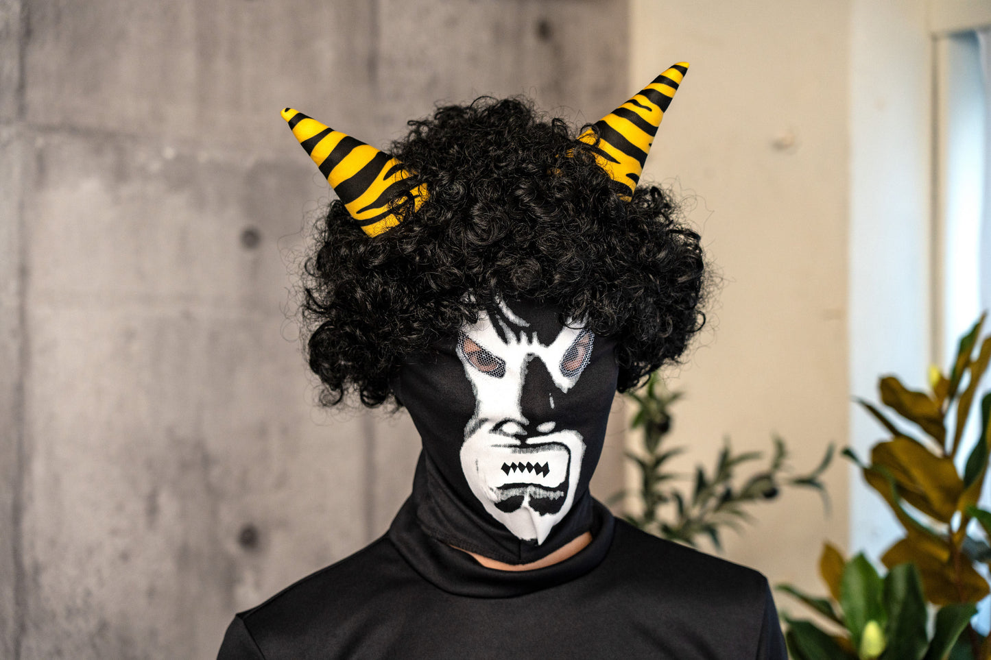 コスプレ 節分 鬼 リアル鬼 赤鬼 青鬼 黒鬼 メンズ M 2L XL レッド/ブルー/ブラック 衣装 仮装【クリアストーン】