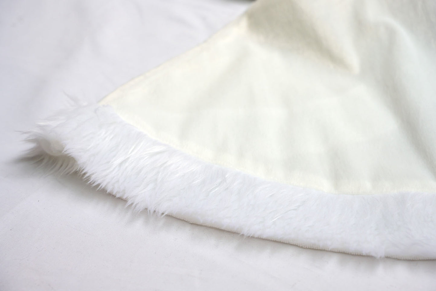 コスプレ クリスマス サンタ ミミノエル 白くまケープサンタ レディース フリーサイズ ホワイト【クリアストーン】♡