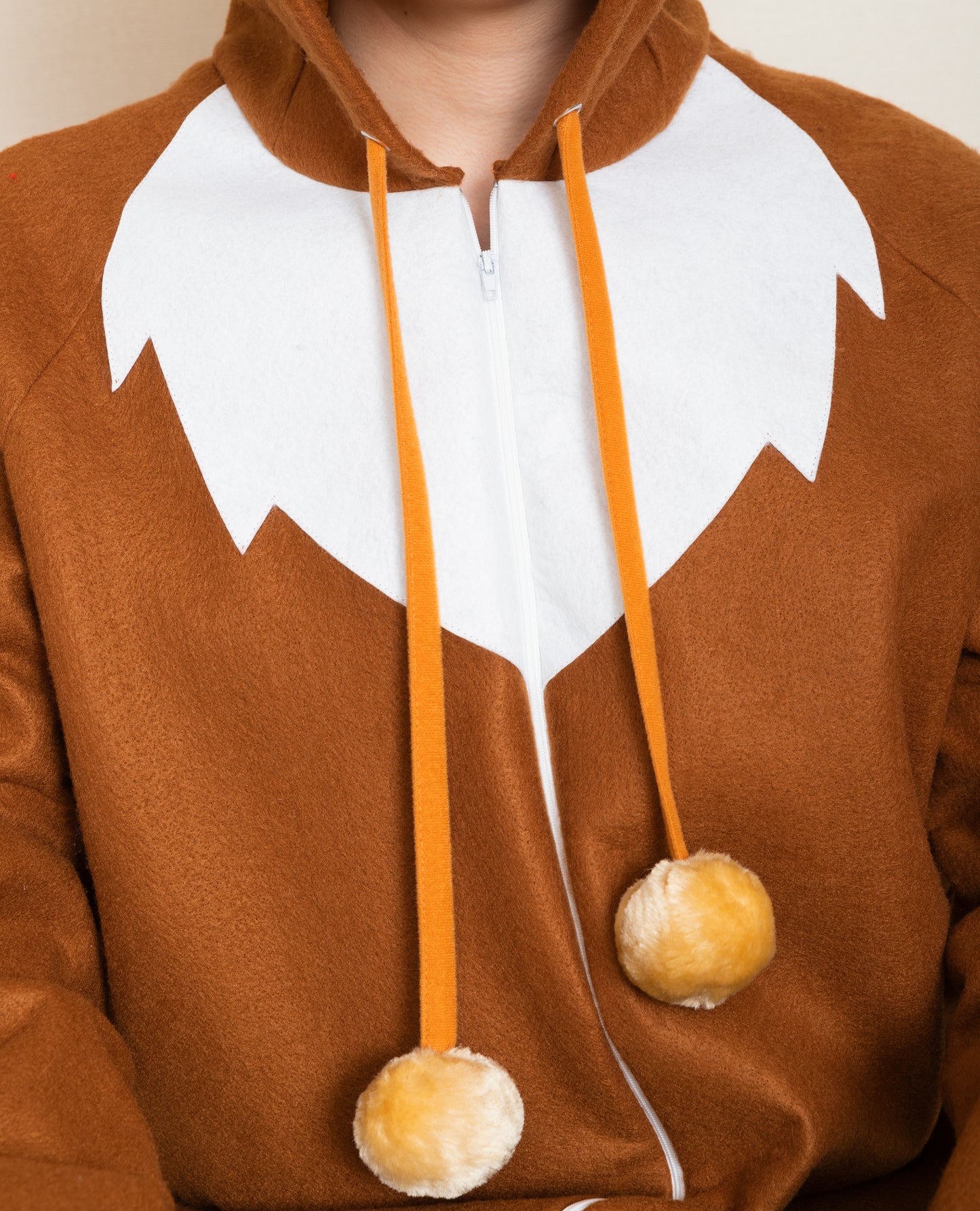 コスプレ クリスマス トナカイ パーカー トナカイパーカー メンズ ブラウン 【クリアストーン】