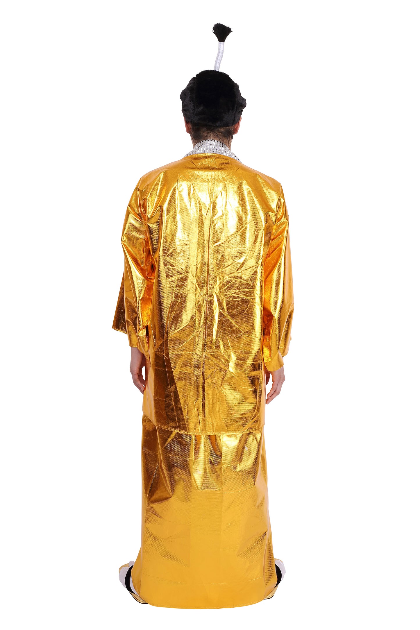 コスプレ ハロウィン お殿様 殿様 和風コス メンズ ゴールド【クリアストーン】