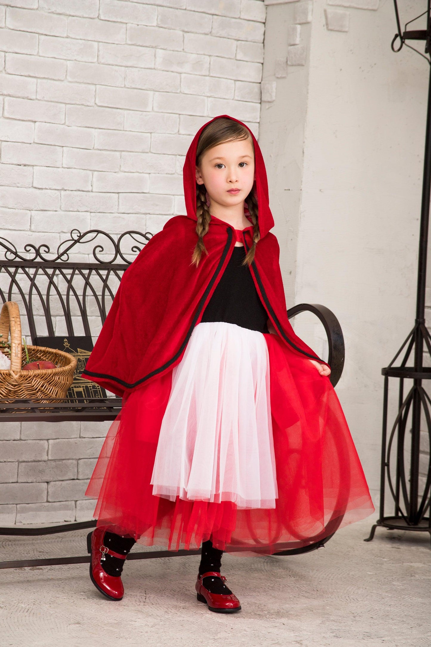 コスプレ ハロウィン 赤ずきん ロマンティックレッドフード キッズ 100/120/140cm レッド 【クリアストーン】 - clearstone(クリアストーン)公式オンラインストア
