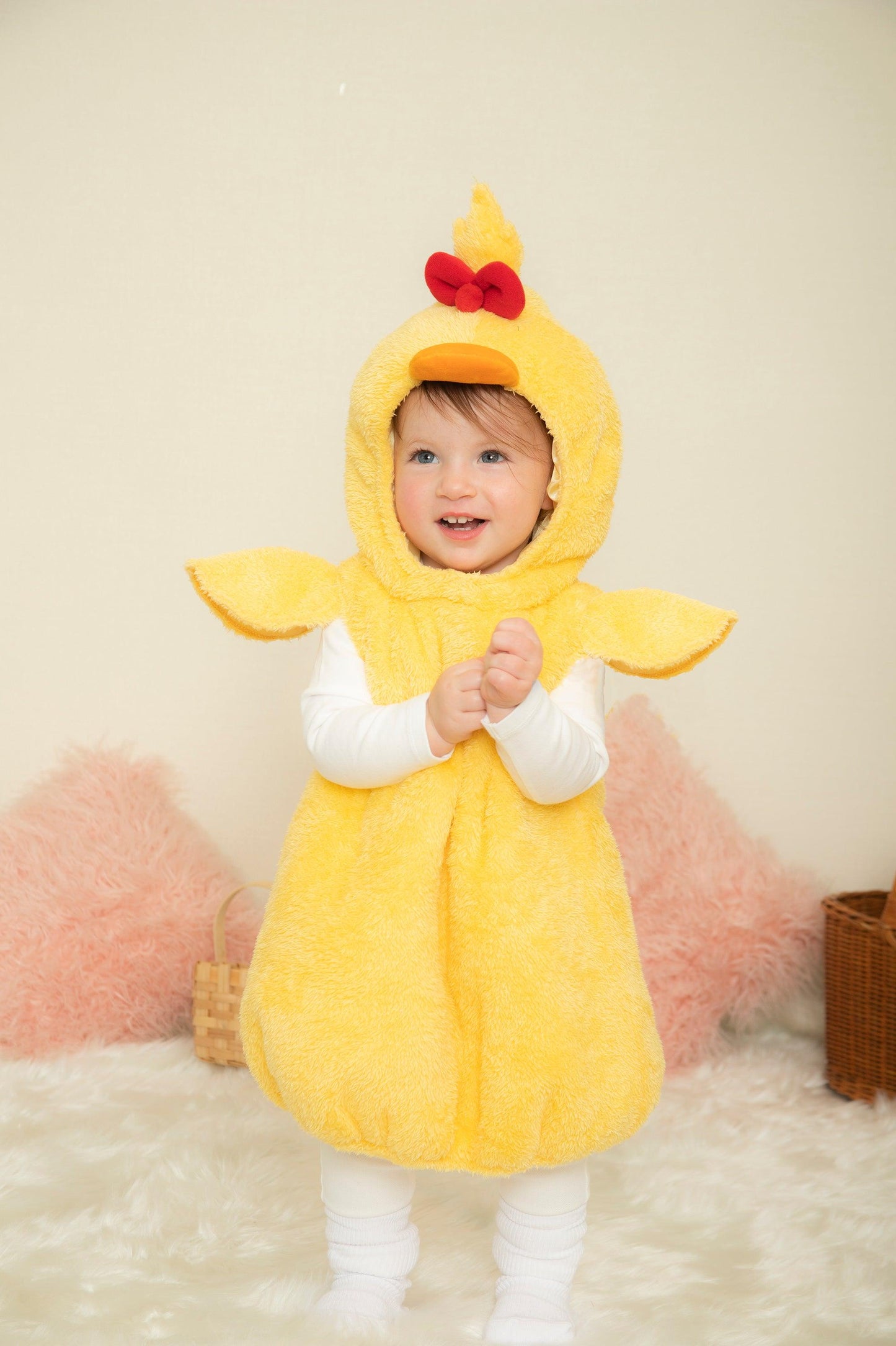 コスプレ ハロウィン 着ぐるみ ひよこ アニマル マシュマロベビー ヒヨコ ベビー 80cm イエロー【クリアストーン】 - clearstone(クリアストーン)公式オンラインストア