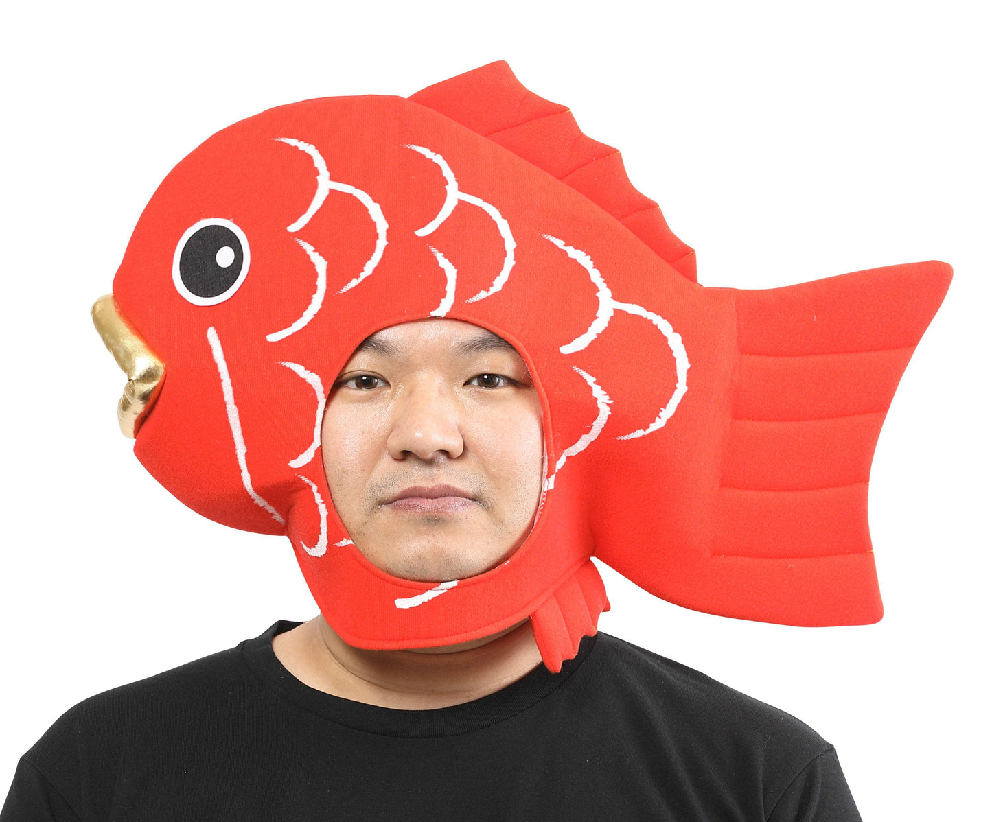コスプレ小物 ハロウィン かぶりもの 被り物 たい 鯛 かぶりもん めで鯛かぶりもの ユニセックス フリーサイズ レッド 【クリアストーン】 - clearstone(クリアストーン)公式オンラインストア