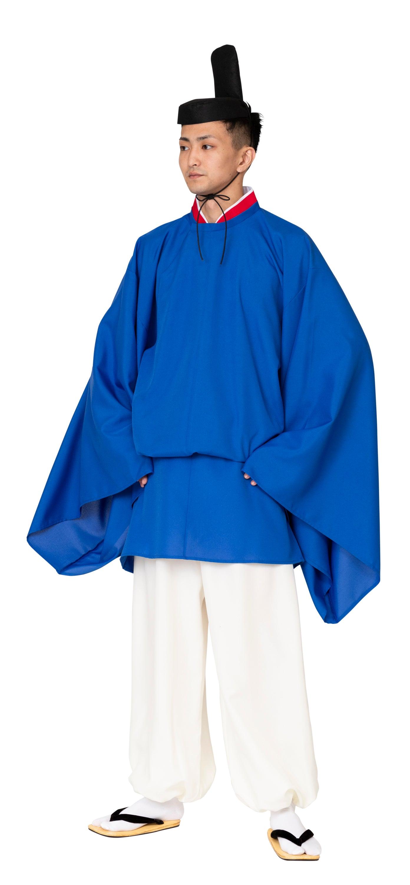 コスプレ ハロウィン 和風 和装 神主 メンズ フリーサイズ ブルー【クリアストーン】 - clearstone(クリアストーン)公式オンラインストア