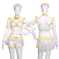 [New] コスプレ メロリック レモンドロップ レディース フリーサイズ イエロー【クリアストーン】♡