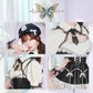 [New] コスプレ ルミパピエ アイドルポリス レディース フリーサイズ ブラック 【クリアストーン】♡