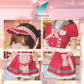 [New] コスプレ ダイナー アメリカンポップダイナー レディース フリーサイズ レッド【クリアストーン】♡