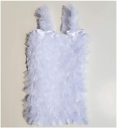 衣装 ベビー 赤ちゃん フリルキャミ ホワイト/ピンク【クリアストーン】