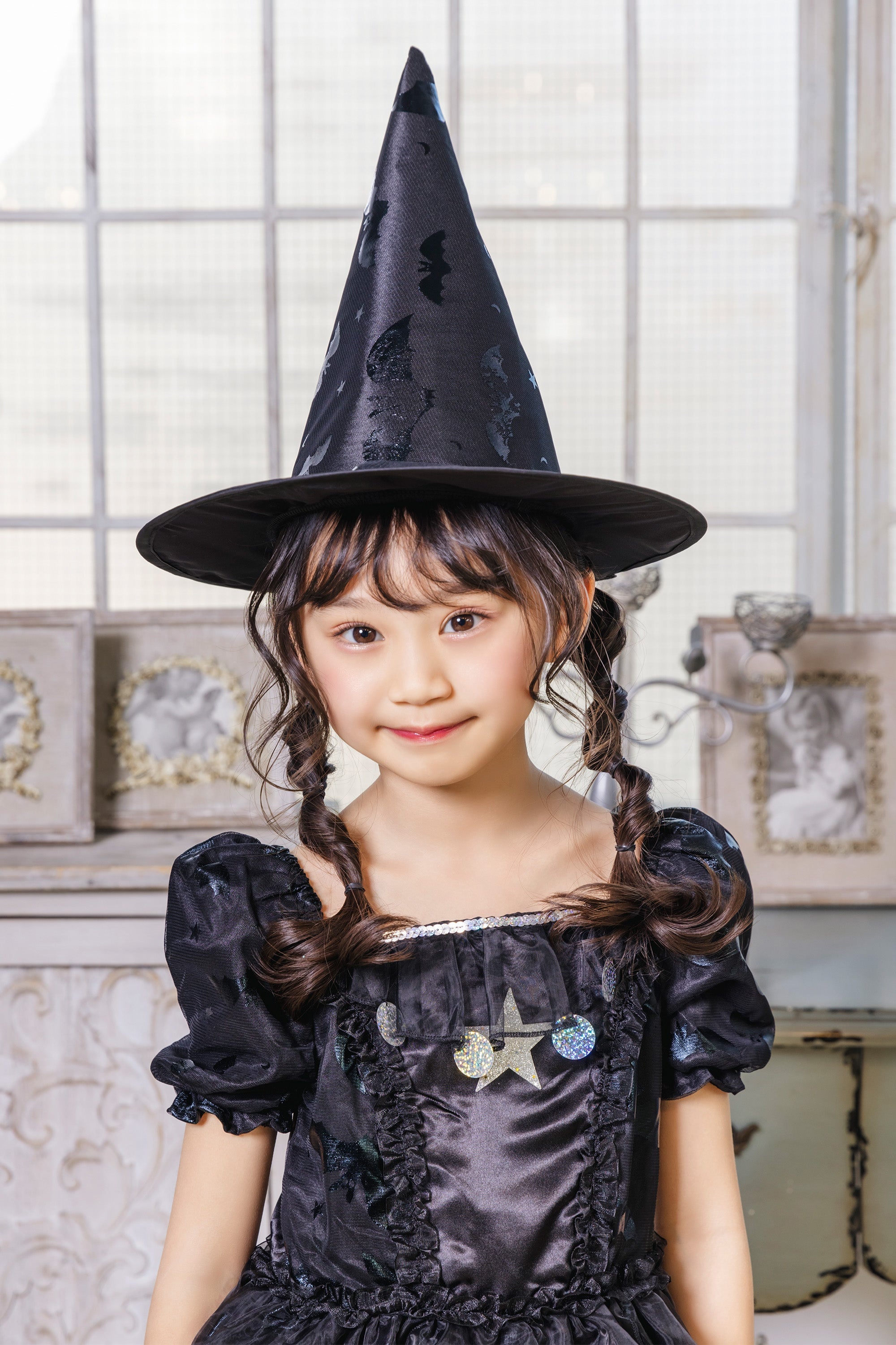 コスプレ キッズ こども 魔女 ハロウィン メルヘンウィッチ 女の子