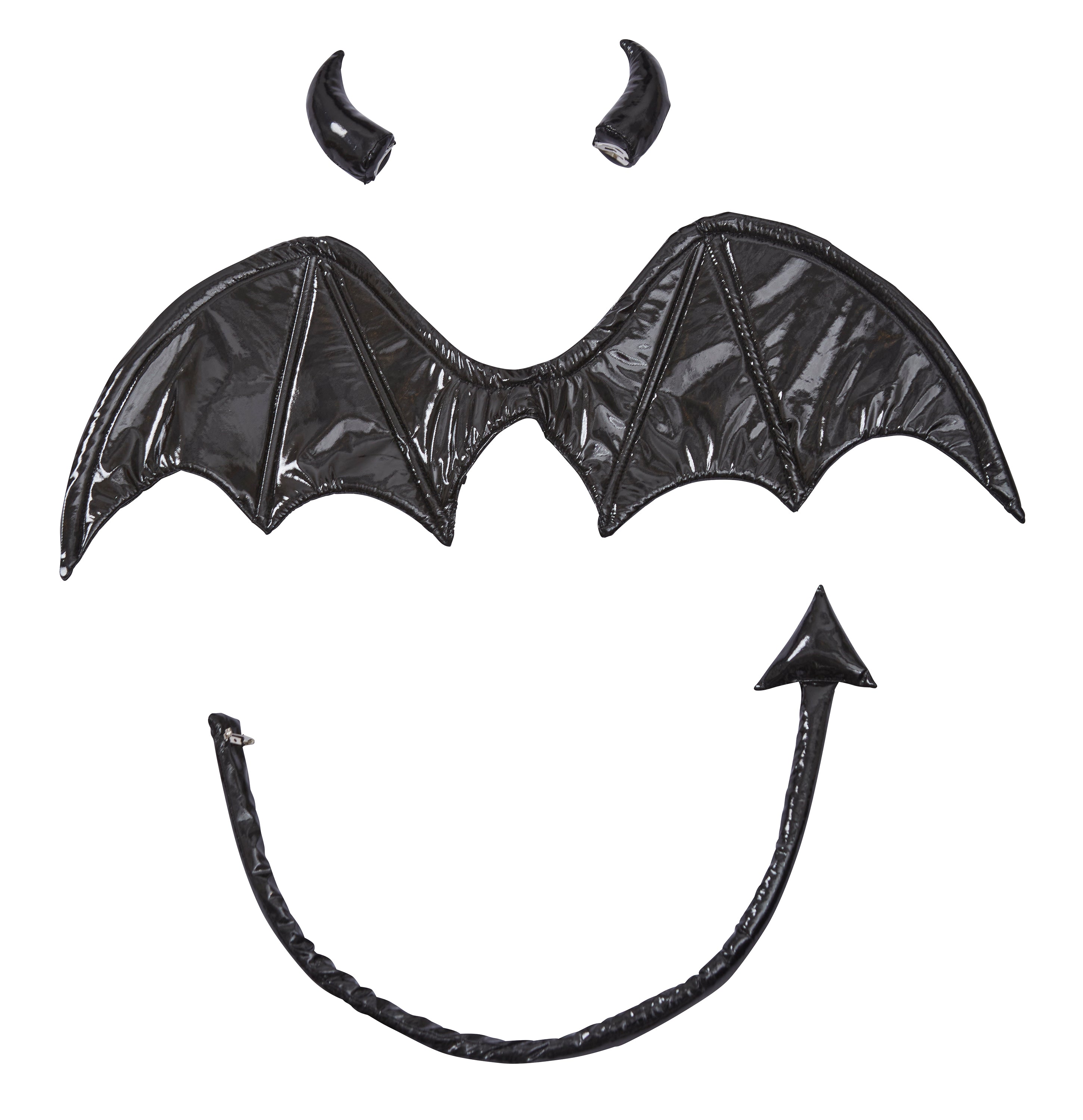 コスプレ小物 デビル 悪魔 デビルパーツ ブラック レディース