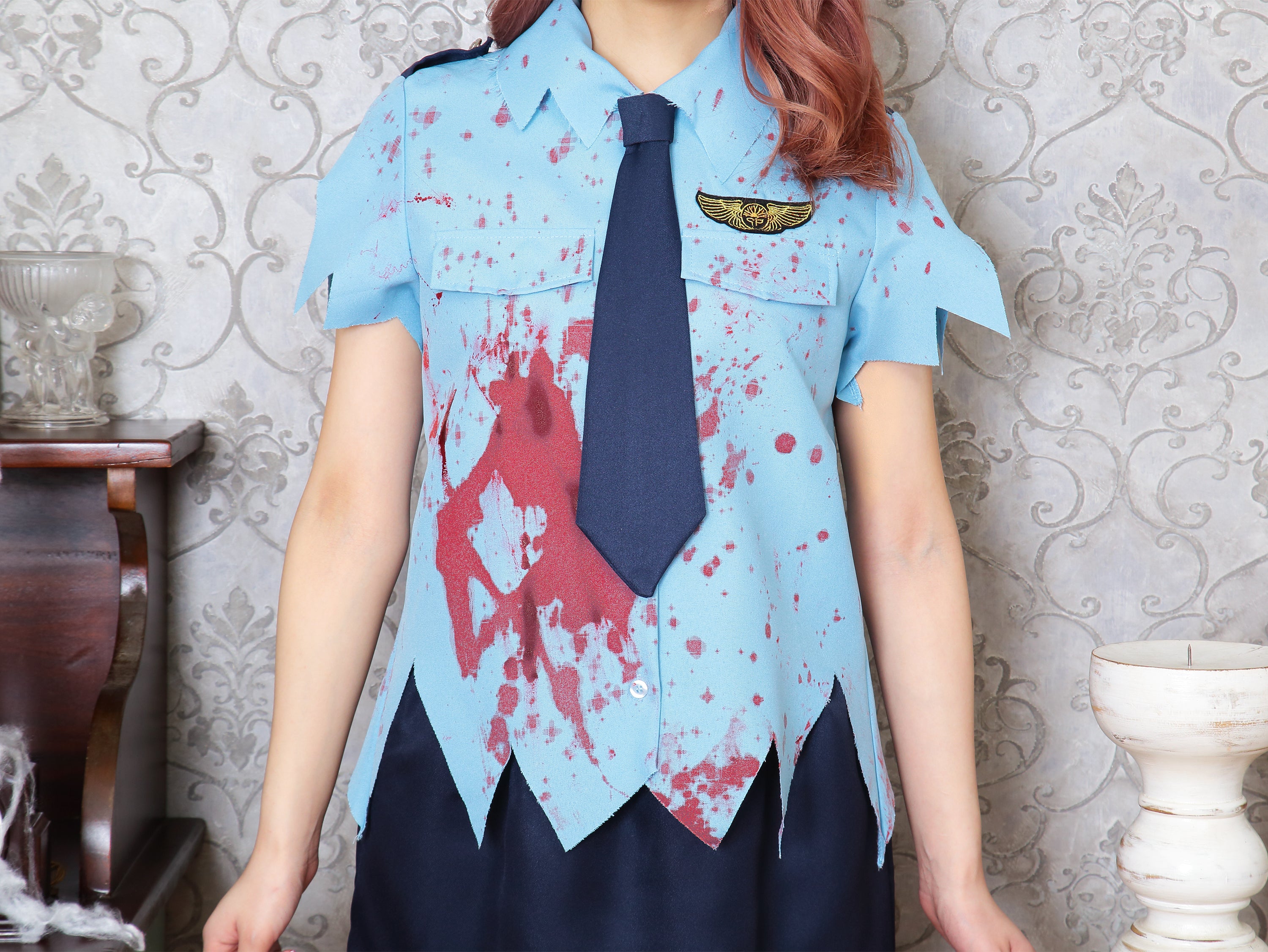 コスプレ ハロウィン ポリス 血糊 血のり ブラッディ ブラッディポリス