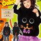 コスプレ キッズ こども 黒猫 ねこ アニマル ハロウィン スマイルキャット 120cm ブラック【クリアストーン】