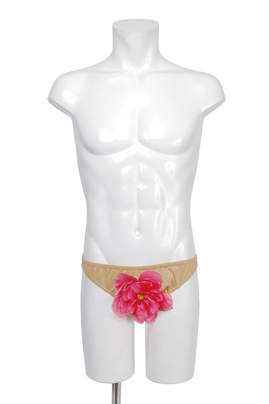 コスプレ バラエティグッズ 宴会 下須田部長 お花パンツ ユニセックス フリーサイズ ピンク【クリアストーン】