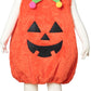 コスプレ 赤ちゃん ジャックオランタン マシュマロベビー マシュマロパンプキン ベビー 80cm オレンジ【クリアストーン】