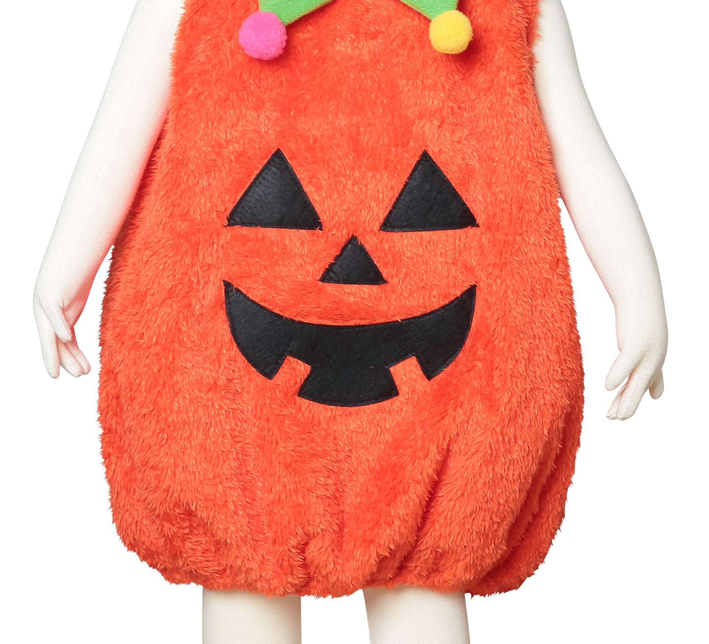 コスプレ 赤ちゃん ジャックオランタン マシュマロベビー マシュマロパンプキン ベビー 80cm オレンジ【クリアストーン】