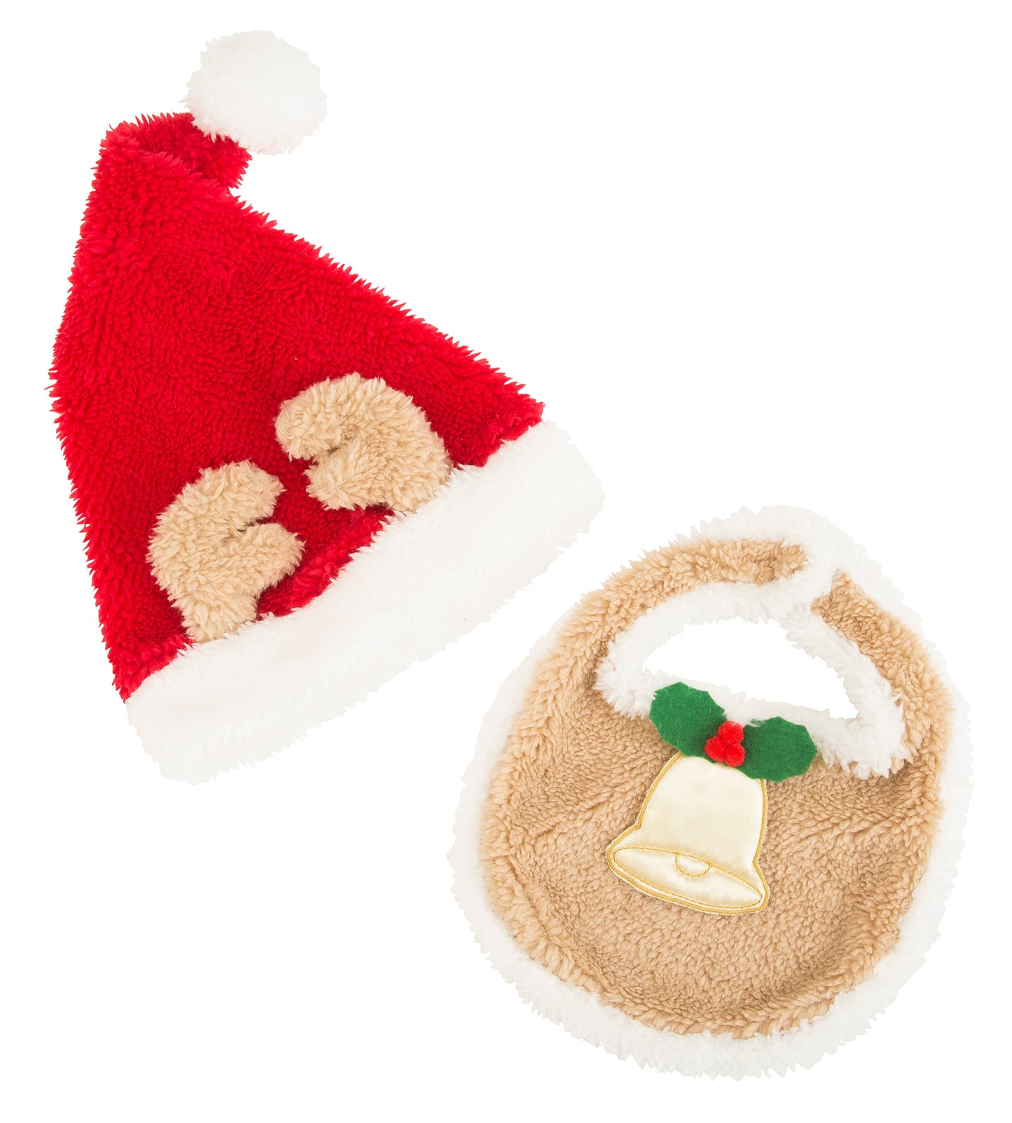 コスプレ ベビー 赤ちゃん クリスマス トナカイスタイセット ブラウン【クリアストーン】