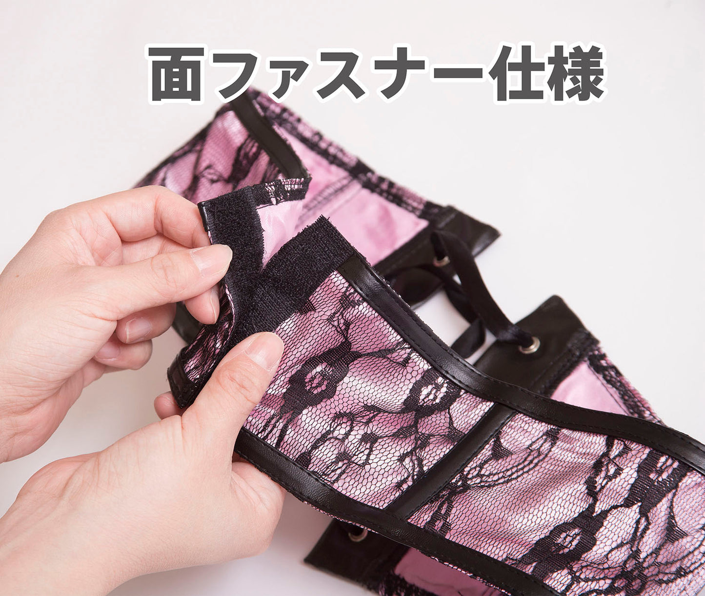 《JamsCollection着用》コスプレ ねこ コケティッシュガーリー ストロベリーキャット/バニラキャット レディース S M L ピンク/ホワイト【クリアストーン】