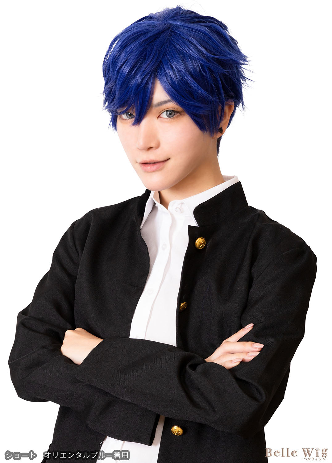 耐熱ウィッグ ハロウィン コスプレ ベルウィッグ ショート レディース【クリアストーン】