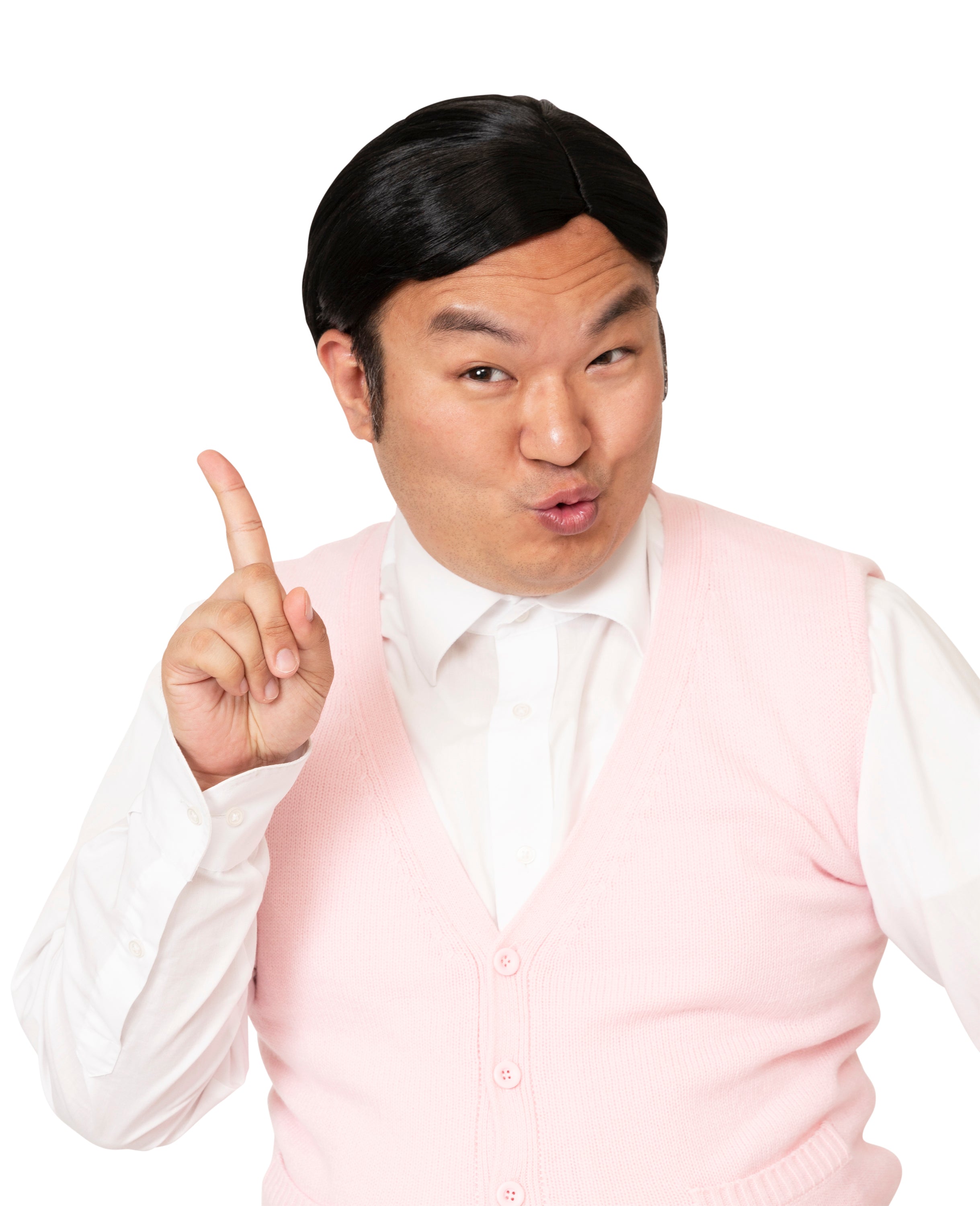 コスプレ小物 宴会小物 バラエティグッズ カツラ カツランド 七三分け