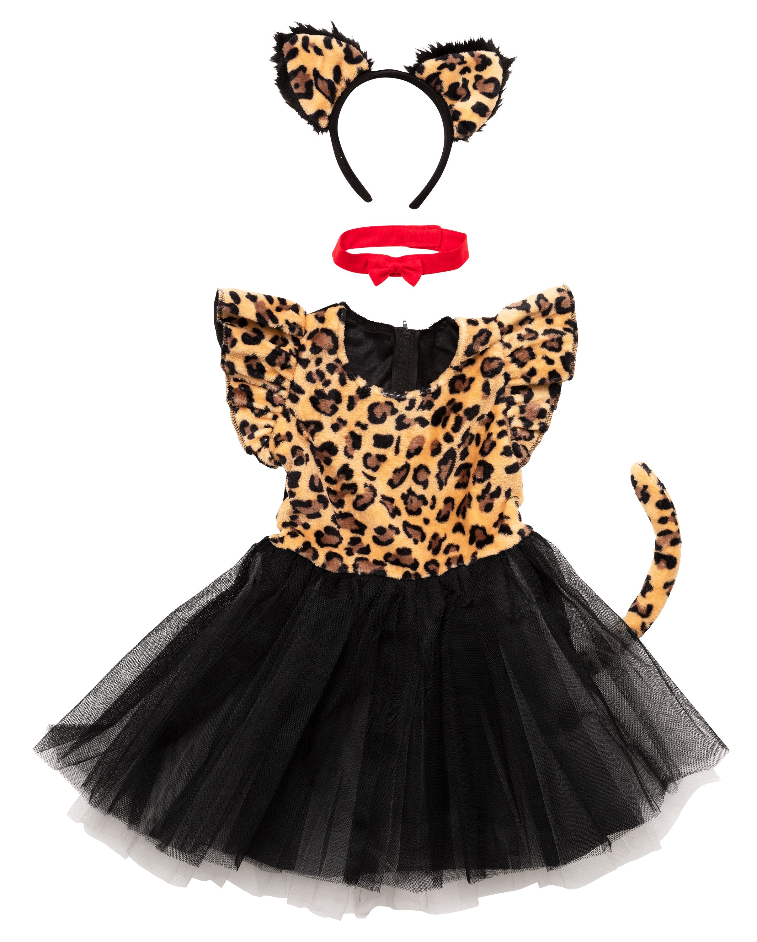 コスプレ キッズ こども ヒョウ ハロウィン プティレオパード 100cm