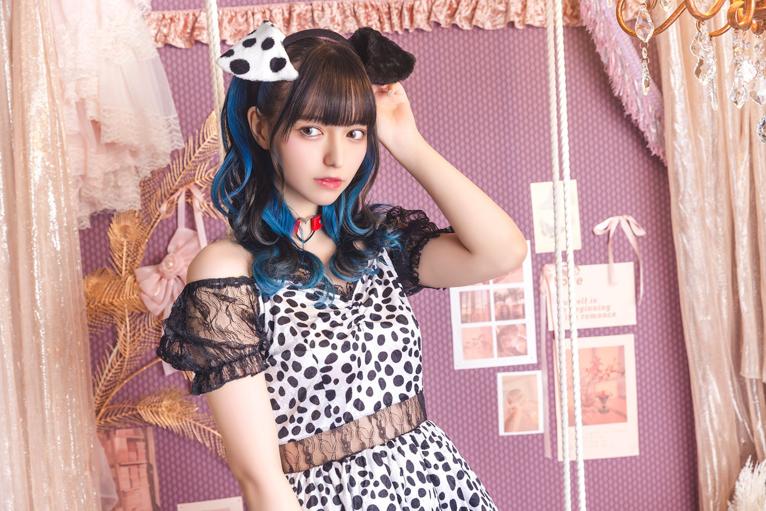 コスプレ いぬ ダルメシアン コケティッシュガーリー レーシィ