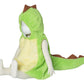 コスプレ 赤ちゃん 恐竜 マシュマロベビー マシュマロプティサウルス ベビー 80cm グリーン【クリアストーン】