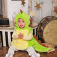 コスプレ 赤ちゃん 恐竜 マシュマロベビー マシュマロプティサウルス ベビー 80cm グリーン【クリアストーン】