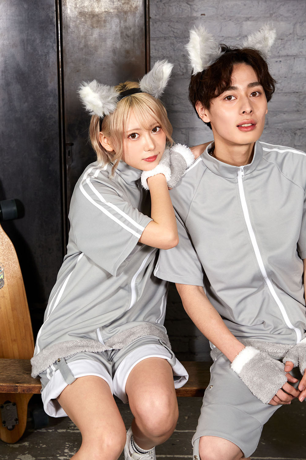 コスプレ ハロウィン 狼 ファングル おおかみジャージ ユニセックス