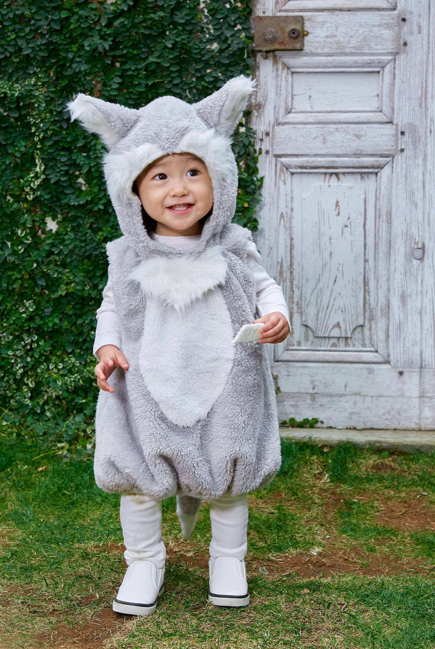 コスプレ 赤ちゃん おおかみ マシュマロベビー マシュマロオオカミ ベビー 80cm【クリアストーン】