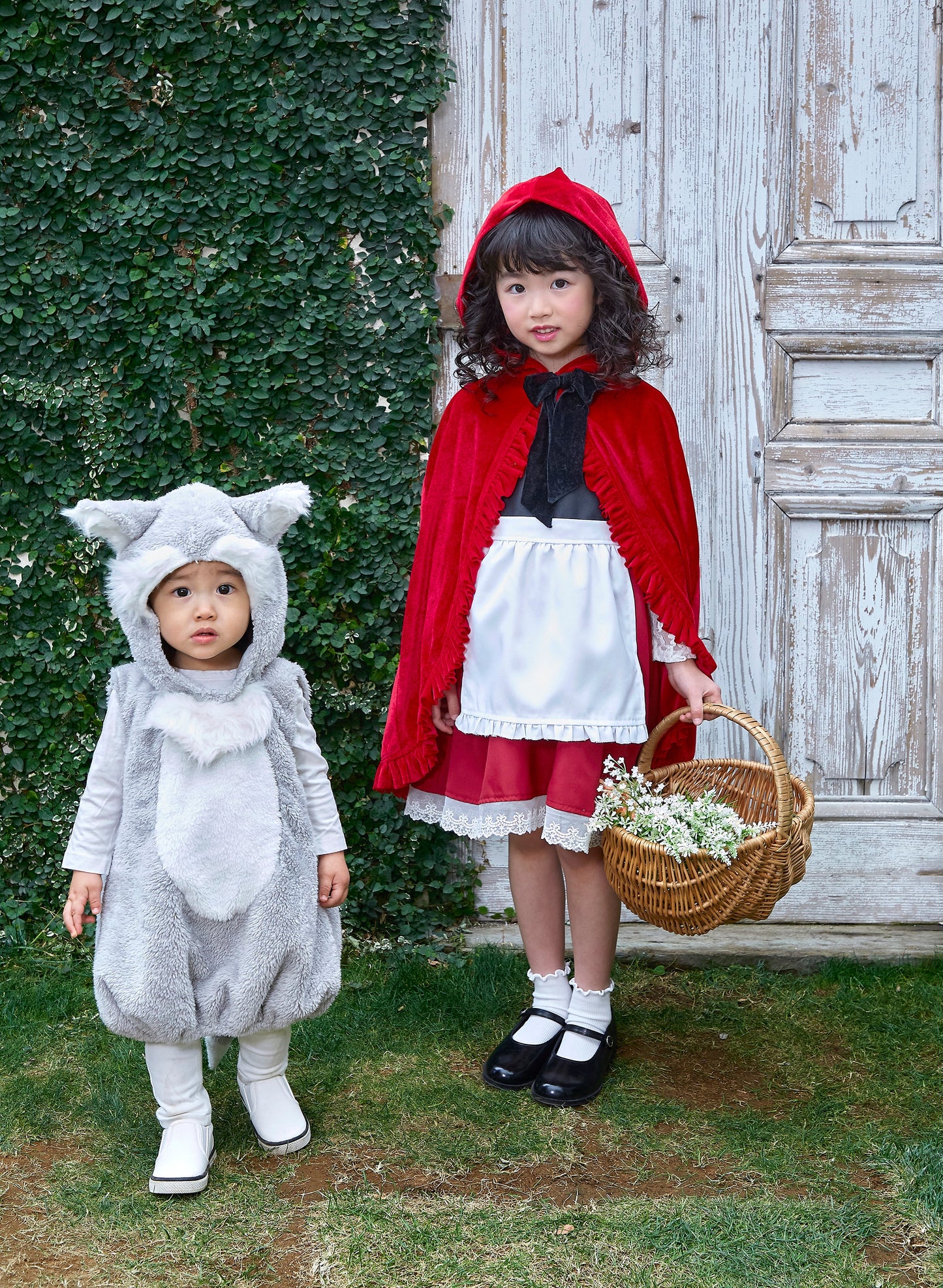 コスプレ 赤ちゃん おおかみ マシュマロベビー マシュマロオオカミ ベビー 80cm【クリアストーン】