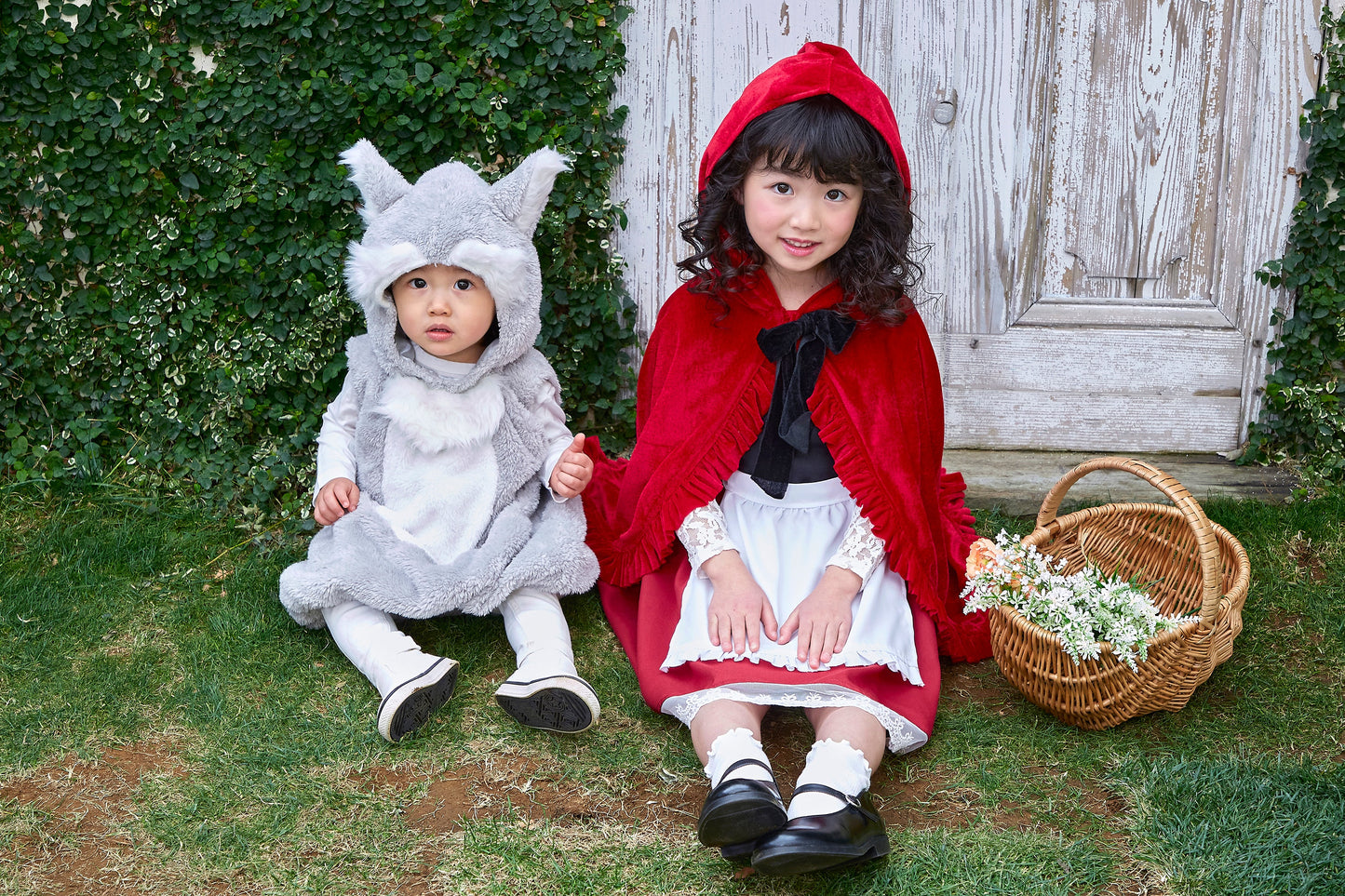 コスプレ 赤ちゃん おおかみ マシュマロベビー マシュマロオオカミ ベビー 80cm【クリアストーン】