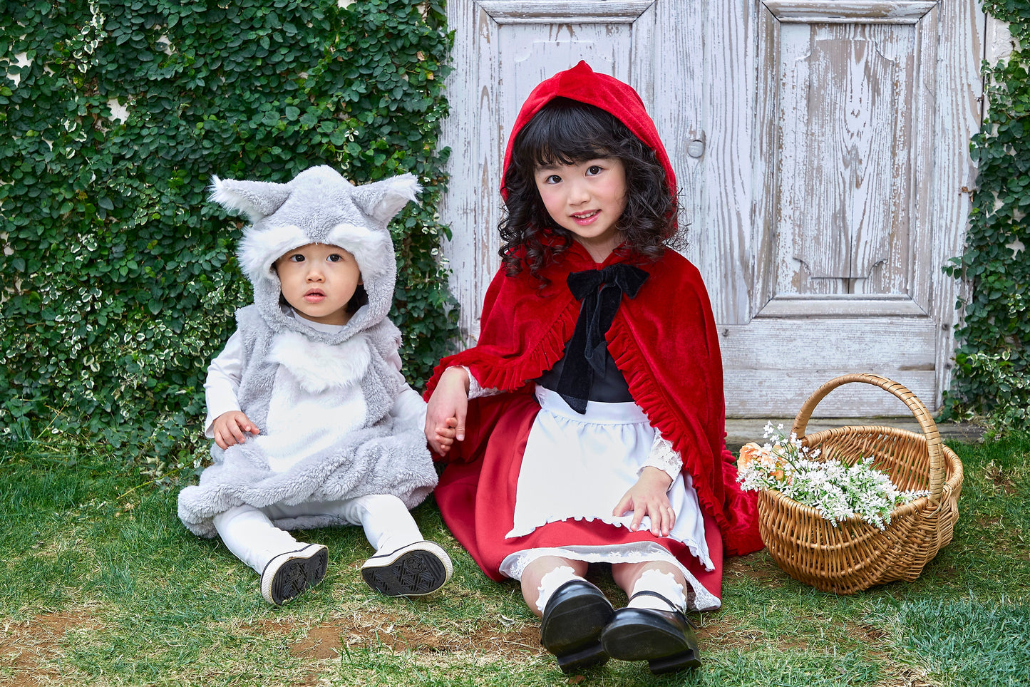 コスプレ 赤ちゃん おおかみ マシュマロベビー マシュマロオオカミ ベビー 80cm【クリアストーン】