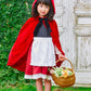 コスプレ キッズ こども 赤ずきん ハロウィン フォレストレッドケープガール 100cm/120cm/140cm レッド【クリアストーン】