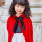 コスプレ キッズ こども 赤ずきん ハロウィン フォレストレッドケープガール 100cm/120cm/140cm レッド【クリアストーン】