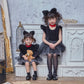 コスプレ ベビー ねこ アニマル プティシャノワール 女の子 80cm ブラック 【クリアストーン】