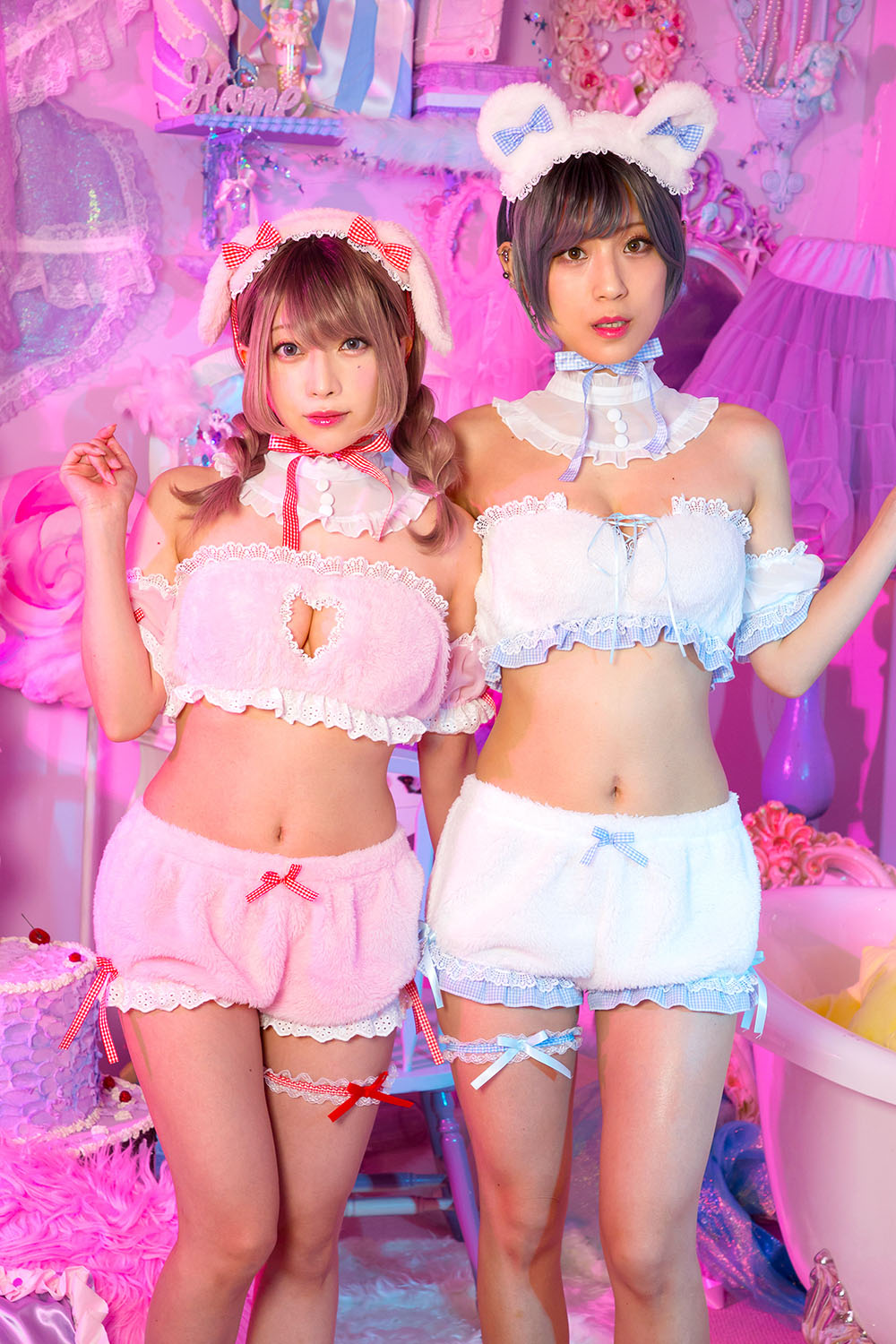 コスプレ くま シュガーウィップ しろくまドール レディース フリーサイズ ホワイト【クリアストーン】♡