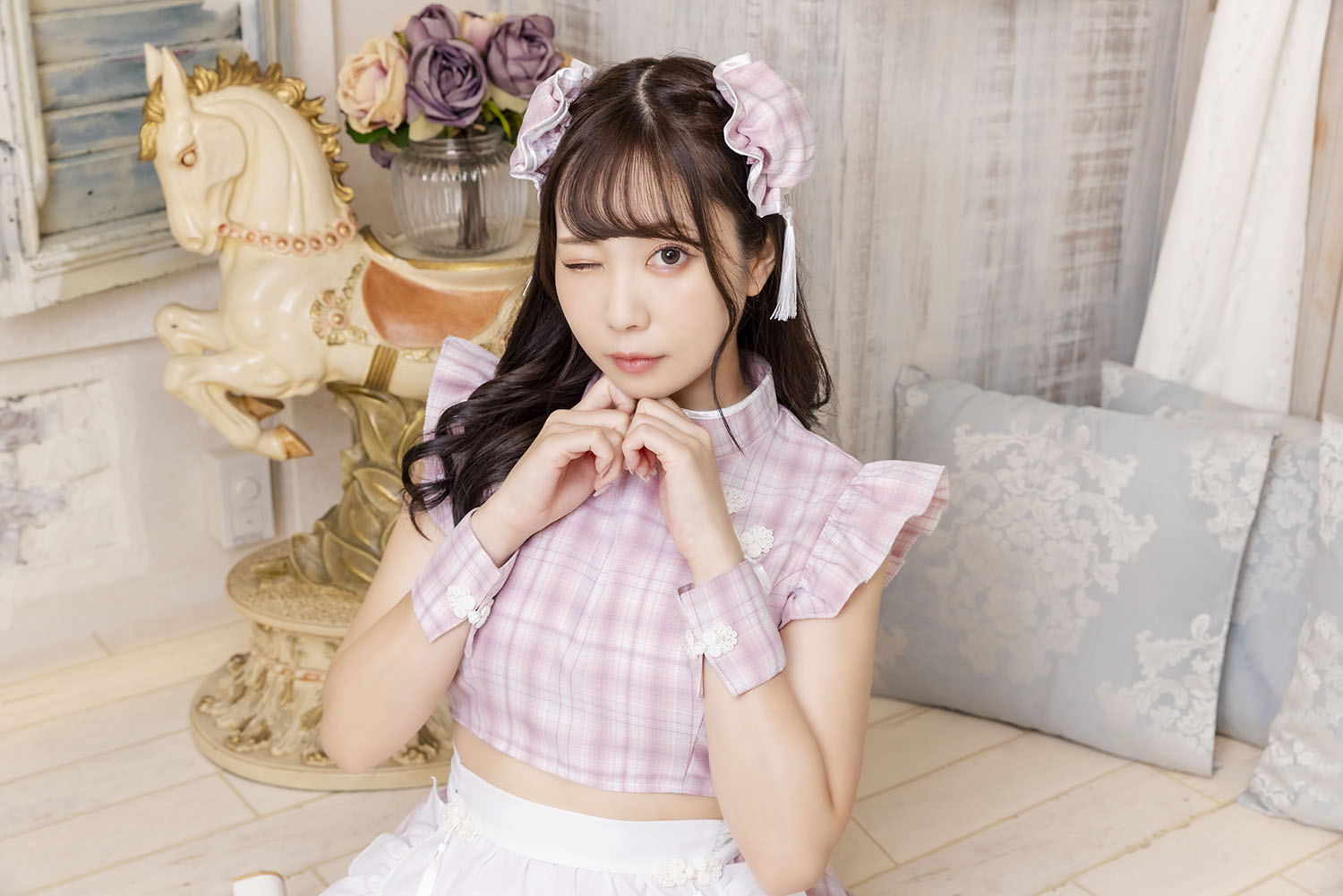 コスプレ ハロウィン メイド チャイナ リリパレ ミルキーチャイナ