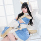 コスプレ ハロウィン 狐 キョンシー ダスティコンフィ キツネキョンシー レディース フリーサイズ ブルー/ピンク【クリアストーン】♡