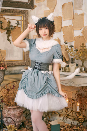 えなこちゃん着用》コスプレ ハロウィン アニマル ねこ ダスティ