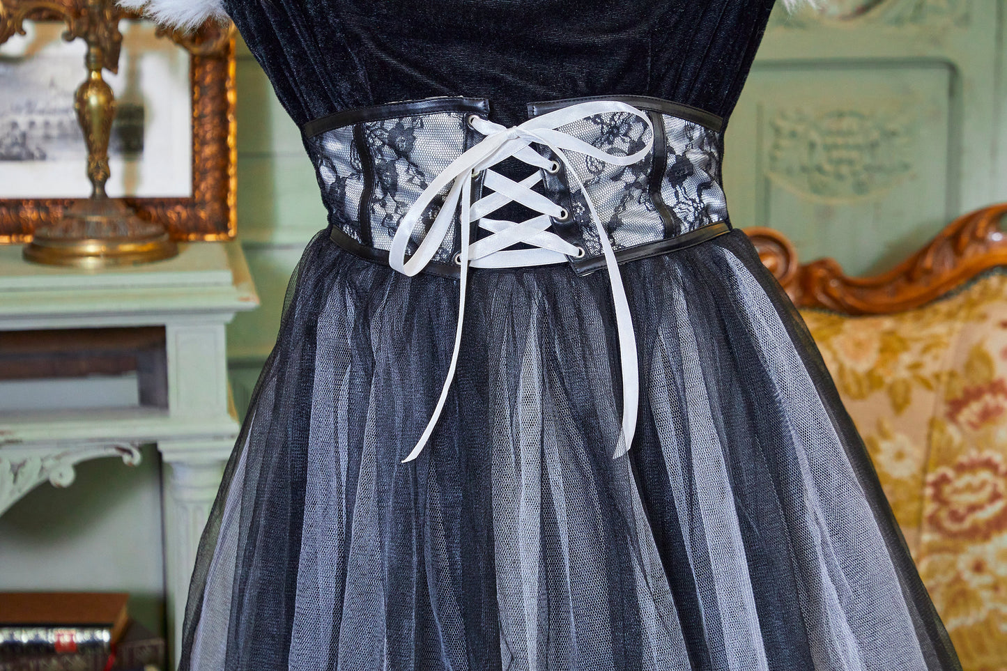 コスプレ ジュニア こども アニマル うさぎ COSCHU! バニララビット 140～150cm ホワイト【クリアストーン】