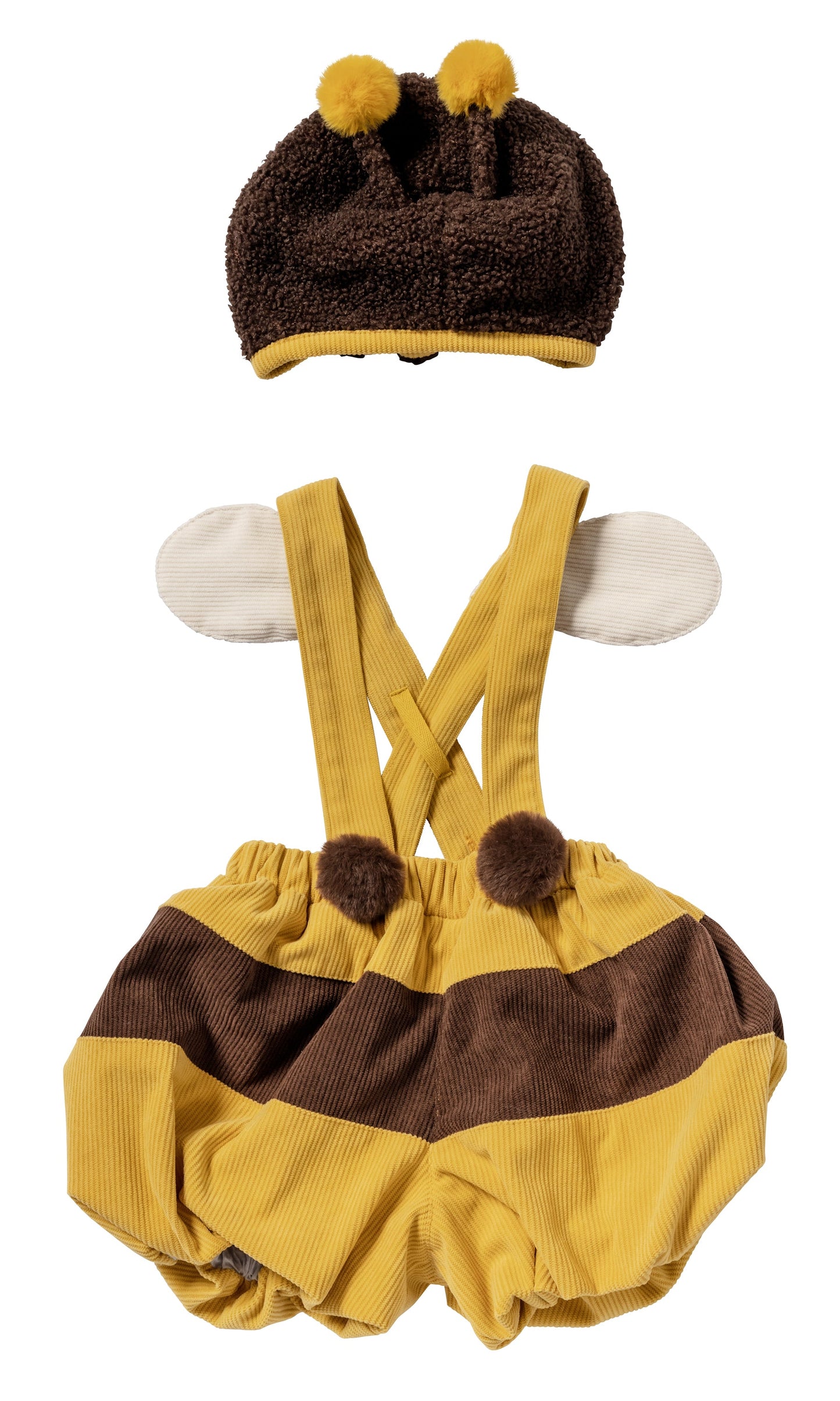 コスプレ ベビー 赤ちゃん ハチ 蜂 動物 ハニーテイル ハッチ 80cm イエロー【クリアストーン】