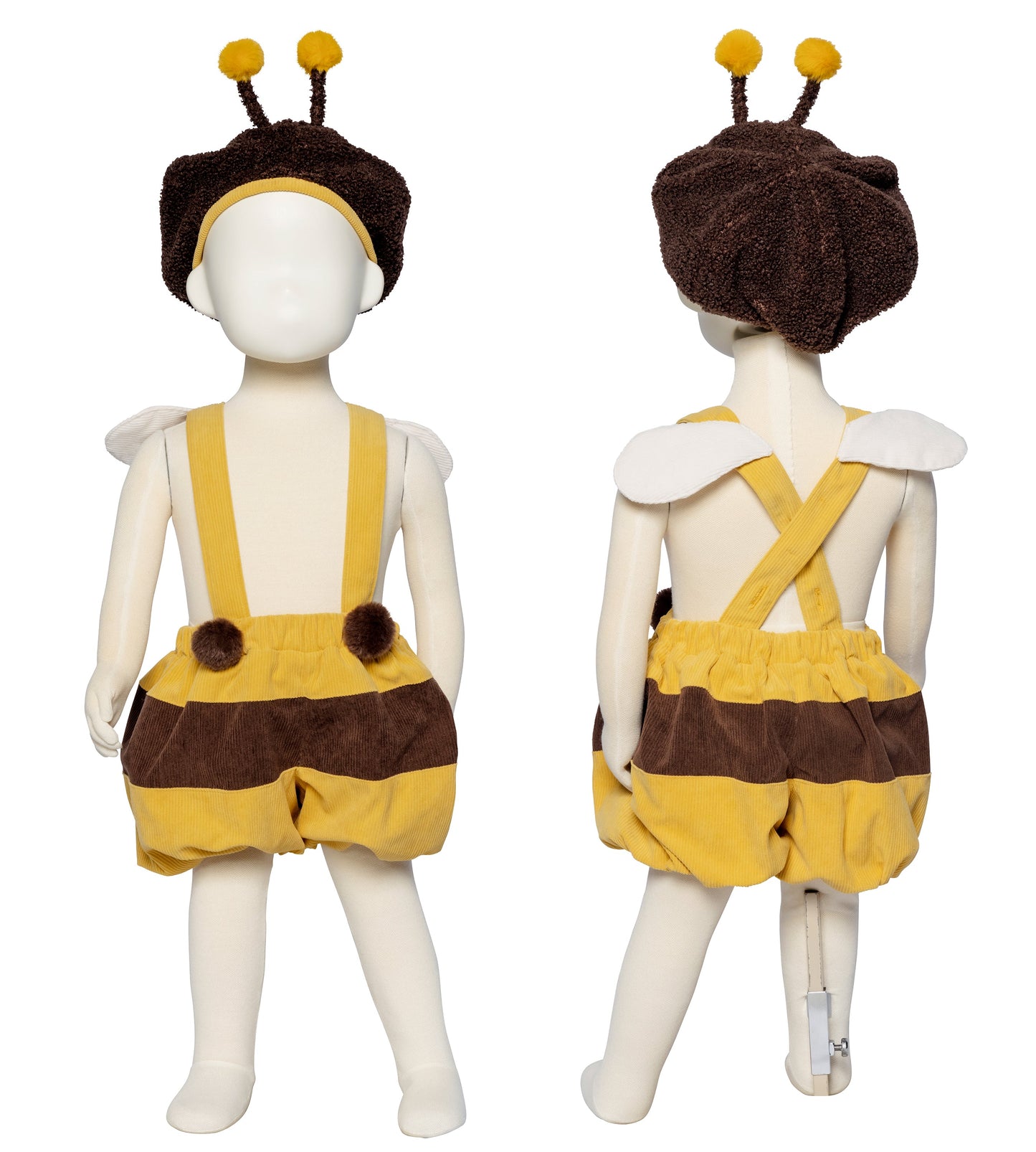 コスプレ ベビー 赤ちゃん ハチ 蜂 動物 ハニーテイル ハッチ 80cm イエロー【クリアストーン】