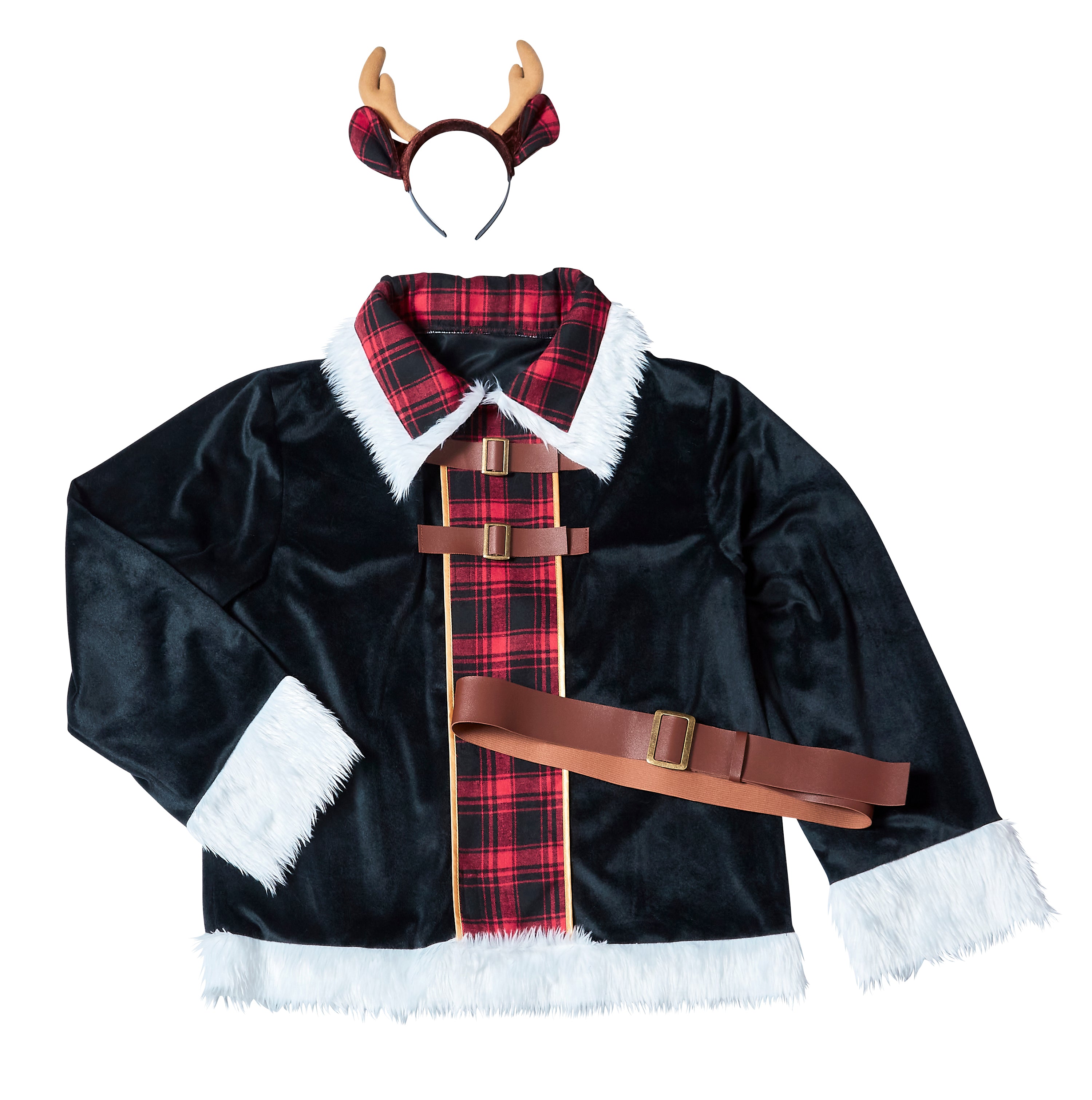 コスプレ クリスマス トナカイ マニフィックノエル チェックトナカイ