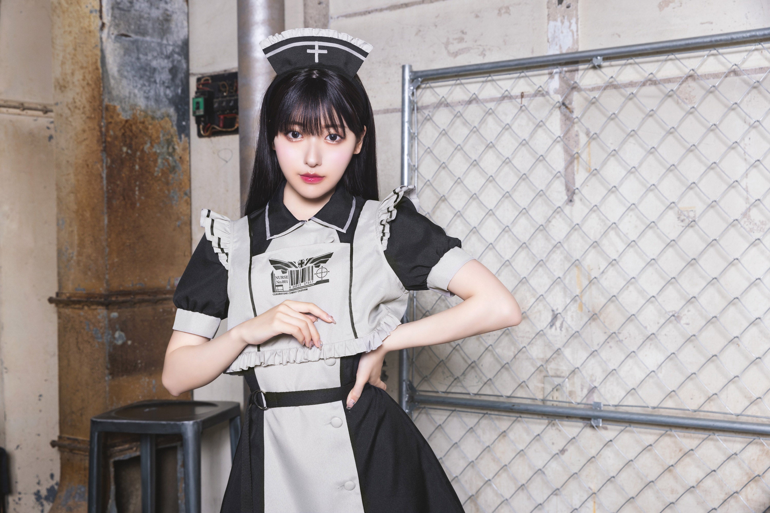 コスプレ 戦闘 サイバー モノキューレ ナース レディース フリーサイズ